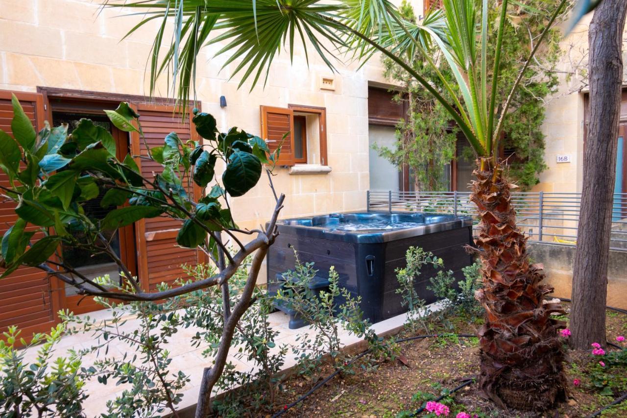 Mgarr Getawaynpetto Private Duplex Maisonette With Jacuzzi Hot Tub מראה חיצוני תמונה